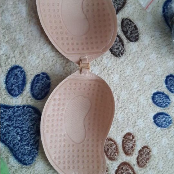 Sexy Lingerie Silicone Handle Bra Push Up Self - Picture 3 of 5